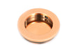 From The Anvil - Polished Bronze 60mm Plain Round Pull | Sku. 50144 | Trade Door Handles.