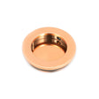 From The Anvil - Polished Bronze 60mm Plain Round Pull | Sku. 50144 | Trade Door Handles.