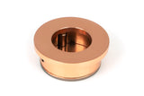 From The Anvil - Polished Bronze 34mm Round Finger Edge Pull | Sku. 50151 | Trade Door Handles.