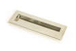 From The Anvil - Polished Nickel 175mm Art Deco Rectangular Pull | Sku. 50152 | Trade Door Handles.