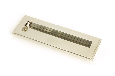 From The Anvil - Polished Nickel 175mm Art Deco Rectangular Pull | Sku. 50152 | Trade Door Handles.
