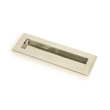 From The Anvil - Polished Nickel 175mm Art Deco Rectangular Pull | Sku. 50152 | Trade Door Handles.