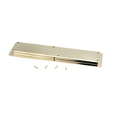 From The Anvil - Polished Nickel 250mm Art Deco Rectangular Pull | Sku. 50153 | Trade Door Handles.