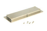 From The Anvil - Polished Nickel 175mm Plain Rectangular Pull | Sku. 50154 | Trade Door Handles.