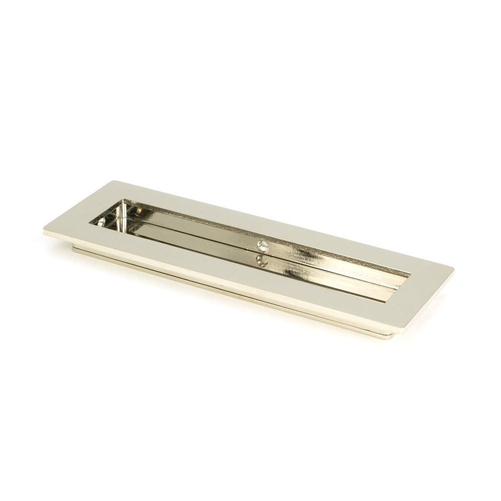 From The Anvil - Polished Nickel 175mm Plain Rectangular Pull | Sku. 50154 | Trade Door Handles.