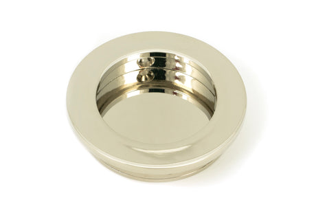 From The Anvil - Polished Nickel 60mm Plain Round Pull | Sku. 50162 | Trade Door Handles.