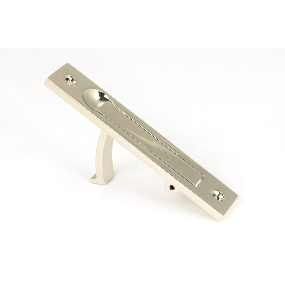 From The Anvil - Polished Nickel 125mm x 25mm Edge Pull | Sku. 50168 | Trade Door Handles.