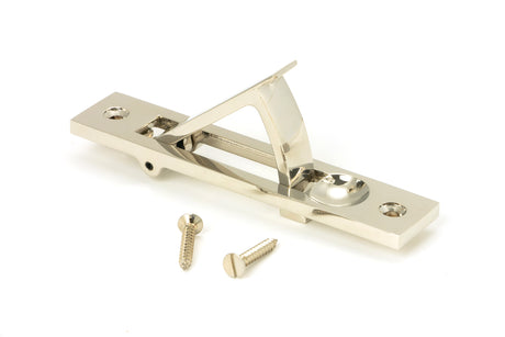 From The Anvil - Polished Nickel 125mm x 25mm Edge Pull | Sku. 50168 | Trade Door Handles.