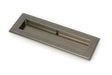 From The Anvil - Pewter 175mm Art Deco Rectangular Pull | Sku. 50170 | Trade Door Handles.