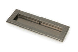 From The Anvil - Pewter 175mm Art Deco Rectangular Pull | Sku. 50170 | Trade Door Handles.