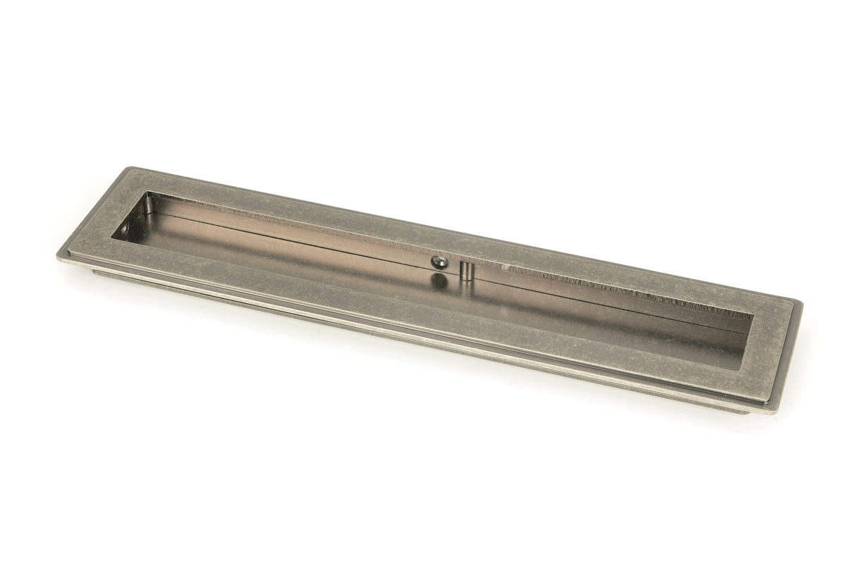 From The Anvil - Pewter 250mm Art Deco Rectangular Pull | Sku. 50171 | Trade Door Handles.