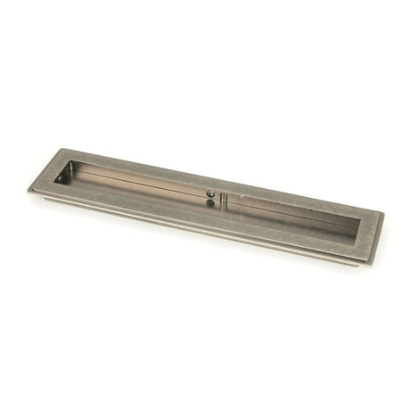 From The Anvil - Pewter 250mm Art Deco Rectangular Pull | Sku. 50171 | Trade Door Handles.