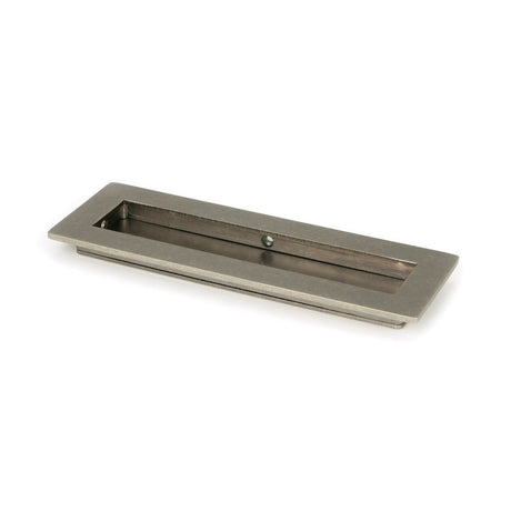 From The Anvil - Pewter 175mm Plain Rectangular Pull | Sku. 50172 | Trade Door Handles.