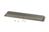 From The Anvil - Pewter 250mm Plain Rectangular Pull | Sku. 50173 | Trade Door Handles.