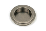 From The Anvil - Pewter 60mm Art Deco Round Pull | Sku. 50178 | Trade Door Handles.