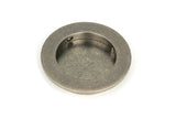 From The Anvil - Pewter 75mm Plain Round Pull | Sku. 50181 | Trade Door Handles.