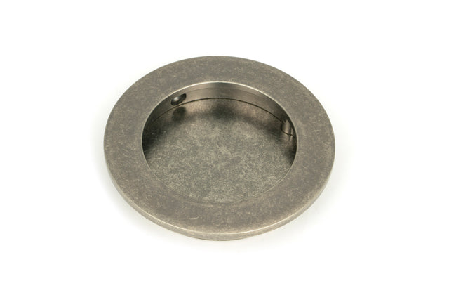 From The Anvil - Pewter 75mm Plain Round Pull | Sku. 50181 | Trade Door Handles.