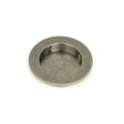 From The Anvil - Pewter 75mm Plain Round Pull | Sku. 50181 | Trade Door Handles.