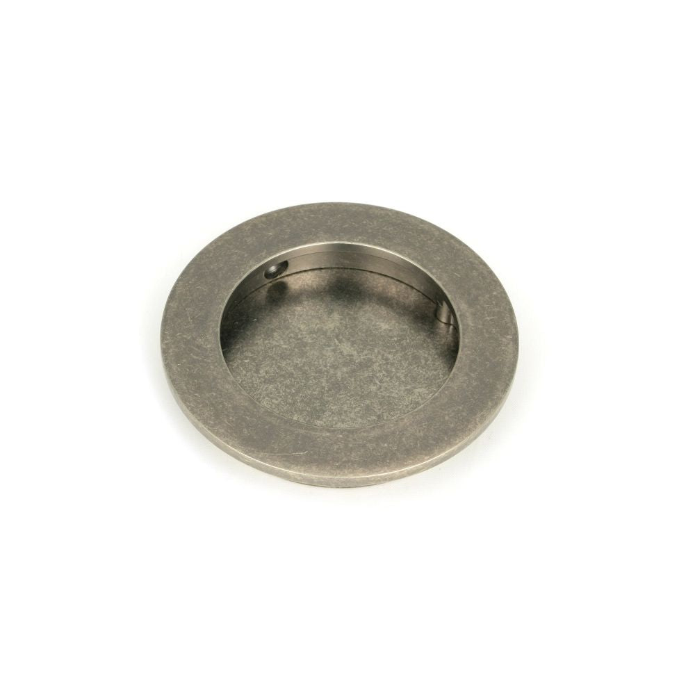 From The Anvil - Pewter 75mm Plain Round Pull | Sku. 50181 | Trade Door Handles.