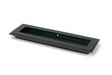 From The Anvil - Matt Black 175mm Art Deco Rectangular Pull | Sku. 50206 | Trade Door Handles.