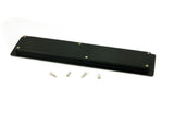 From The Anvil - Matt Black 250mm Art Deco Rectangular Pull | Sku. 50207 | Trade Door Handles.