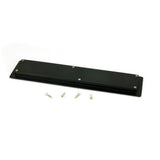 From The Anvil - Matt Black 250mm Art Deco Rectangular Pull | Sku. 50207 | Trade Door Handles.