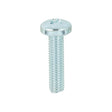This is an image of Timco - Metric Threaded Machine Screws - PZ - Pan Head - Zinc M5 x 20mm - (100 PCS Box) 5020PPM