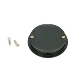 From The Anvil - Matt Black 60mm Art Deco Round Pull | Sku. 50214 | Trade Door Handles.