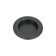 From The Anvil - Matt Black 75mm Art Deco Round Pull | Sku. 50215 | Trade Door Handles.