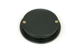 From The Anvil - Matt Black 60mm Plain Round Pull | Sku. 50216 | Trade Door Handles.