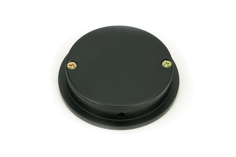 From The Anvil - Matt Black 60mm Plain Round Pull | Sku. 50216 | Trade Door Handles.