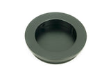 From The Anvil - Matt Black 60mm Plain Round Pull | Sku. 50216 | Trade Door Handles.