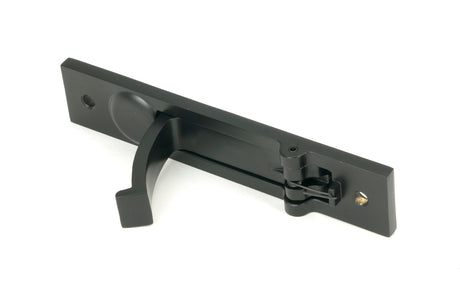 From The Anvil - Matt Black 125mm x 25mm Edge Pull | Sku. 50222 | Trade Door Handles.