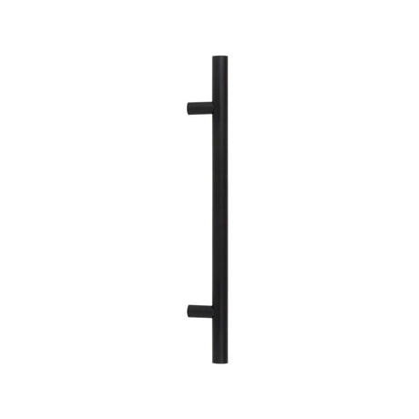 From The Anvil - Matt Black SS (316) 0.6m T Bar Handle Secret Fix 32mm | Sku. 50254 | Trade Door Handles.