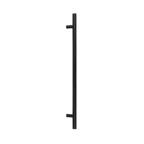 From The Anvil - Matt Black SS (316) 0.9m T Bar Handle Secret Fix 32mm | Sku. 50257 | Trade Door Handles.
