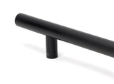 From The Anvil - Matt Black SS (316) 0.9m T Bar Handle B2B Fix 32mm | Sku. 50259 | Trade Door Handles.