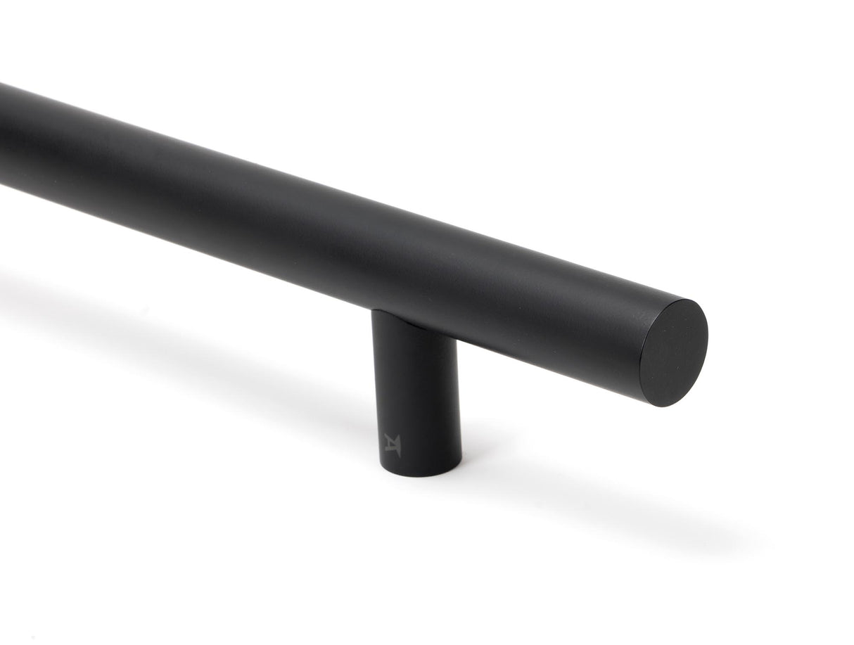 From The Anvil - Matt Black SS (316) 1.2m T Bar Handle B2B Fix 32mm | Sku. 50262 | Trade Door Handles.