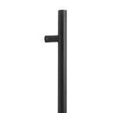 From The Anvil - Matt Black SS (316) 1.8m T Bar Handle Secret Fix 32mm | Sku. 50266 | Trade Door Handles.