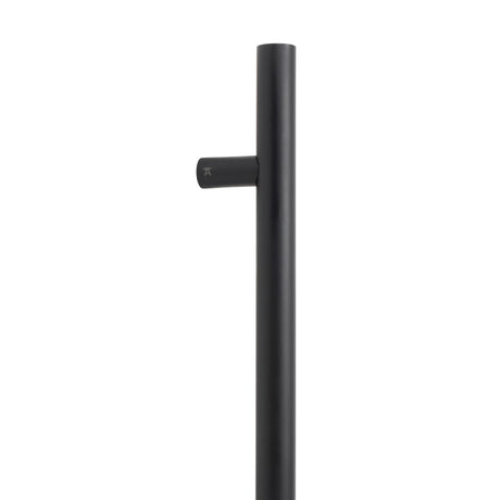 From The Anvil - Matt Black SS (316) 1.8m T Bar Handle Secret Fix 32mm | Sku. 50266 | Trade Door Handles.