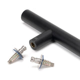 From The Anvil - Satin SS (304) 50mm Secret Fixings for T Bar (2) | Sku. 50270 | Trade Door Handles.