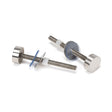From The Anvil - Satin SS (304) 100mm Bolt Fixings for T Bar (2) | Sku. 50271 | Trade Door Handles.