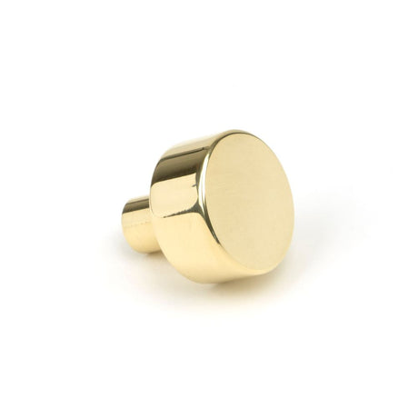 From The Anvil - Polished Brass Kelso Cabinet Knob - 25mm (No Rose) | Sku. 50293 | Trade Door Handles.