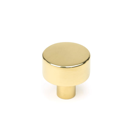 From The Anvil - Polished Brass Kelso Cabinet Knob - 25mm (No Rose) | Sku. 50293 | Trade Door Handles.