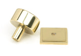 From The Anvil - Polished Brass Kelso Cabinet Knob - 32mm (Square) | Sku. 50297 | Trade Door Handles.