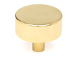 From The Anvil - Polished Brass Kelso Cabinet Knob - 38mm (No Rose) | Sku. 50299 | Trade Door Handles.
