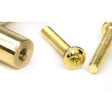 From The Anvil - Polished Brass Kelso Pull Handle - Small | Sku. 50301 | Trade Door Handles.