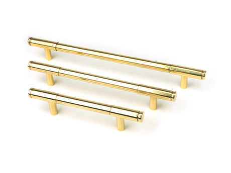 From The Anvil - Polished Brass Kelso Pull Handle - Small | Sku. 50301 | Trade Door Handles.