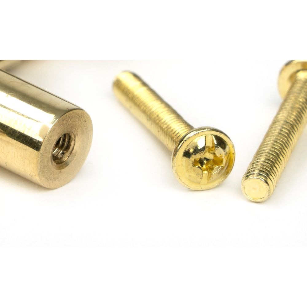 From The Anvil - Polished Brass Kelso Pull Handle - Medium | Sku. 50302 | Trade Door Handles.