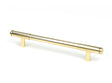From The Anvil - Polished Brass Kelso Pull Handle - Medium | Sku. 50302 | Trade Door Handles.