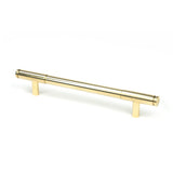From The Anvil - Polished Brass Kelso Pull Handle - Medium | Sku. 50302 | Trade Door Handles.